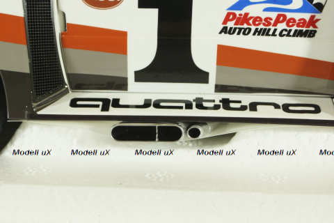 Audi Quattro S1, Pikes Peak Winner 1987 #1, W.Röhrl, white, 88700, Autoart 1:18