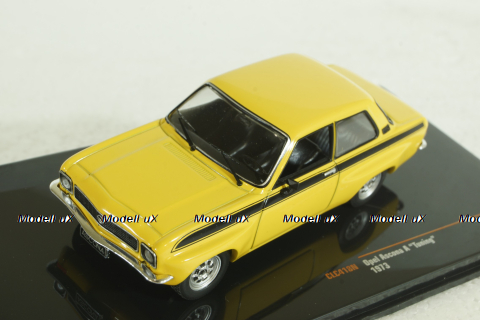 Opel Ascona A Tunning 1973 Yellow, CLC418, IXO 1:43