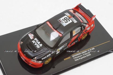 Mitsubishi Lancer Evo IX #56, F.Nutahara - D.Barritt, Rally Argentina 2008, RAM325, IXO 1:43