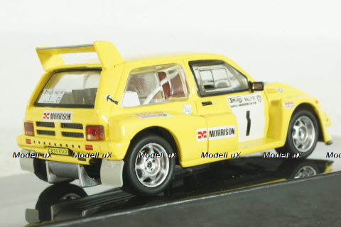 MG Metro 6R4, #1, Scottish Rally Championship Winner, D.Milne/B.Wilson, 1991, RAC362, IXO 1:43