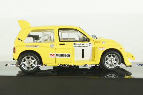MG Metro 6R4, #1, Scottish Rally Championship Winner, D.Milne/B.Wilson, 1991, RAC362, IXO 1:43