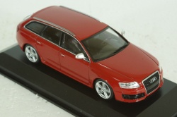 Audi RS6 Avant 2007, red, 943017213, Maxichamps 1:43