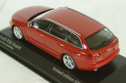 Audi RS6 Avant 2007, red, 943017213, Maxichamps 1:43