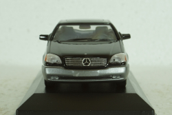 Mercedes 600 SEC C140 Coupe 1992, black, 943032603, Maxichamps 1:43