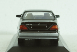Mercedes 600 SEC C140 Coupe 1992, black, 943032603, Maxichamps 1:43
