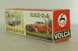 Газ-24 Волга А14, такси, октябрь 1983г., Тантал/Радон 1:43