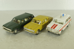 Газ-24 Волга А14, такси, октябрь 1983г., Тантал/Радон 1:43