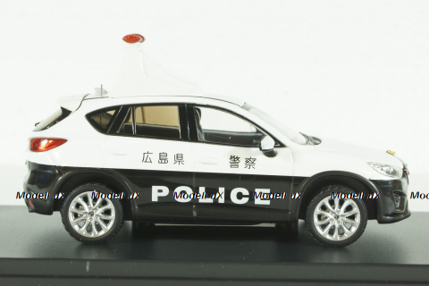 Mazda CX-5 RHD Japanese Police with LED roof, PRD486, PremiumX 1:43