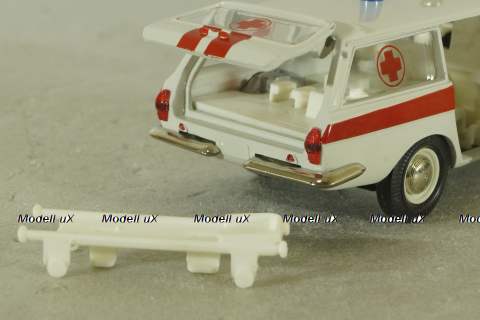 Газ-2402, скорая медицинская  помощь, июнь 1990г., Тантал/Радон 1:43