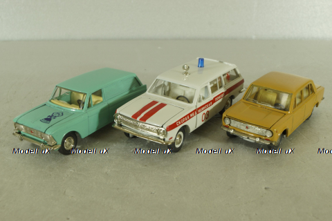 Газ-2402, скорая медицинская  помощь, июнь 1990г., Тантал/Радон 1:43