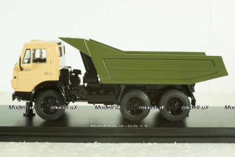 Камаз-5511, 6х4, самосвал, SSM1530, SSM 1:43