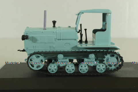 СХТЗ-НАТИ трактор 1937, голубой, ТРАКТОРЫ история,люди,машины (Hachette) №9 1:43