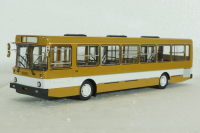 Лиаз-5256, охра с белой полосой, DEMPRICE 1:43 