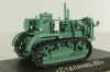 С-60 "Сталинец - 60" трактор 1933, зеленый, ТРАКТОРЫ история,люди,машины (Hachette) №76 1:43