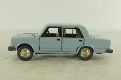 Ваз-2107, серый, Тантал/Радон 1:43