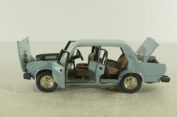 Ваз-2107, серый, Тантал/Радон 1:43