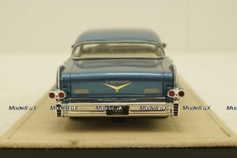 Cadillac Fleetwood Sixty Special, Bahama Blue Metallic,  1957, STM57201, Stamp Models 1:43 