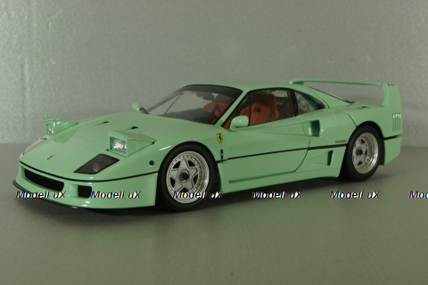 Ferrari F40 mint green, 1987,  08416MG, Kyosho 1:18