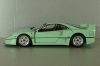 Ferrari F40 mint green, 1987,  08416MG, Kyosho 1:18