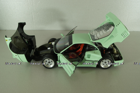 Ferrari F40 mint green, 1987,  08416MG, Kyosho 1:18