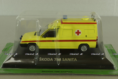 Skoda 788 Sanita 1999, KS099, KALEIDOSKOP SKODA #99 (DeAgostini) 1:43,