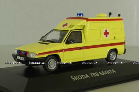 Skoda 788 Sanita 1999, KS099, KALEIDOSKOP SKODA #99 (DeAgostini) 1:43,