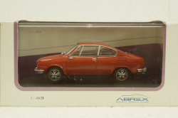 Skoda 110 R red 1980, 143ABS-707BX, Abrex 1:43