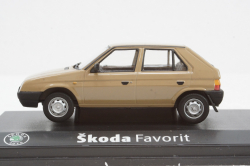 Skoda Favorit light brown 143ABS708RD, Abrex 1:43