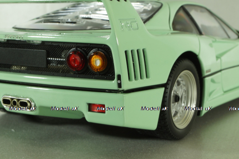 Ferrari F40 mint green, 1987,  08416MG, Kyosho 1:18