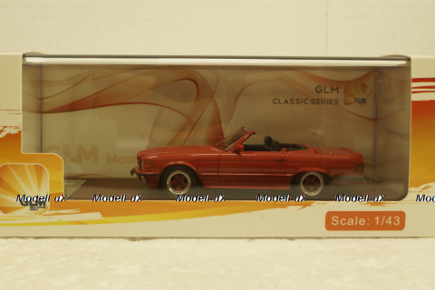 Mereceds AMG R107 Roadster 1980, red, GLM206101, GLM 1:43