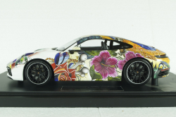 Porsche 911 Carrera 4S 2019, flower design, 155067329, Minichamps 1:18