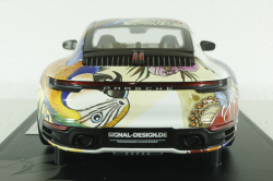 Porsche 911 Carrera 4S 2019, flower design, 155067329, Minichamps 1:18