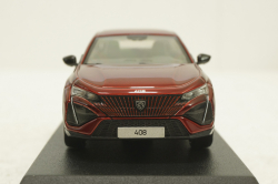 Peugeot 408 GT Hybrid 2023, red, 474811, Norev 1:43