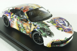 Porsche 911 Carrera 4S 2019, flower design, 155067329, Minichamps 1:18