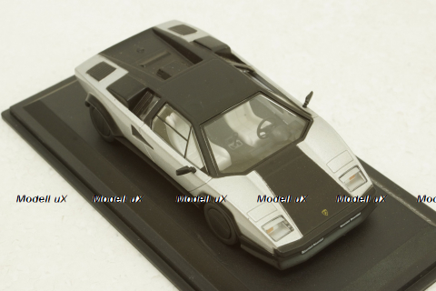 Lamborghini Countach Evoluzione 1987, grey, WhiteBox 1:43