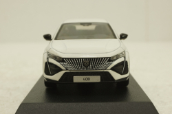 Peugeot 408 GT Hybrid 2023, white, 474812,  Norev 1:43