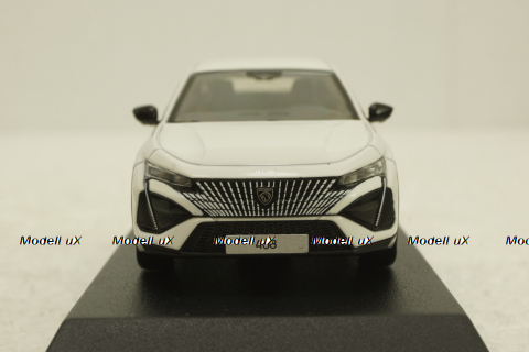 Peugeot 408 GT Hybrid 2023, white, 474812,  Norev 1:43