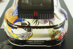 Porsche 911 Carrera 4S 2019, flower design, 155067329, Minichamps 1:18
