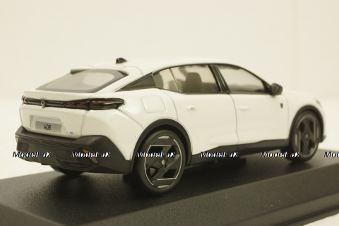 Peugeot 408 GT Hybrid 2023, white, 474812,  Norev 1:43