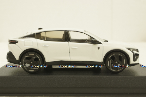 Peugeot 408 GT Hybrid 2023, white, 474812,  Norev 1:43