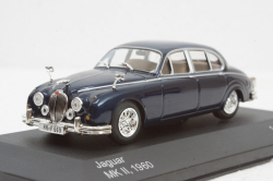 Jaguar MK II 1960 dark blue, WhiteBox 1:43