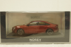 Peugeot 508 GT Hybrid 2023, elixir red, 475831,  Norev 1:43