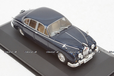 Jaguar MK II 1960 dark blue, WhiteBox 1:43