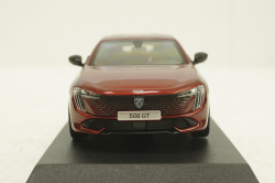 Peugeot 508 GT Hybrid 2023, elixir red, 475831,  Norev 1:43