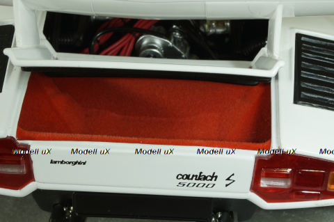 Lamborghini Countach LP500S white, 1982, 08320E, Kyosho 1:18