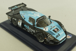 Maserati MC12 GT1 2010, blue, Leo Models 1:43