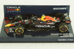 Oracle Red Bull Racing RB18, with pilot Sergio Perez, Mexican GP 2022, 417222011, Minichamps 1:43