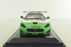 Maserati Gran Turismo MC Trofeo 2014, black/white/green, Leo Models 1:43