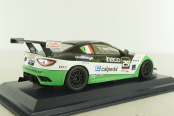 Maserati Gran Turismo MC Trofeo 2014, black/white/green, Leo Models 1:43