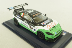 Maserati Gran Turismo MC Trofeo 2014, black/white/green, Leo Models 1:43